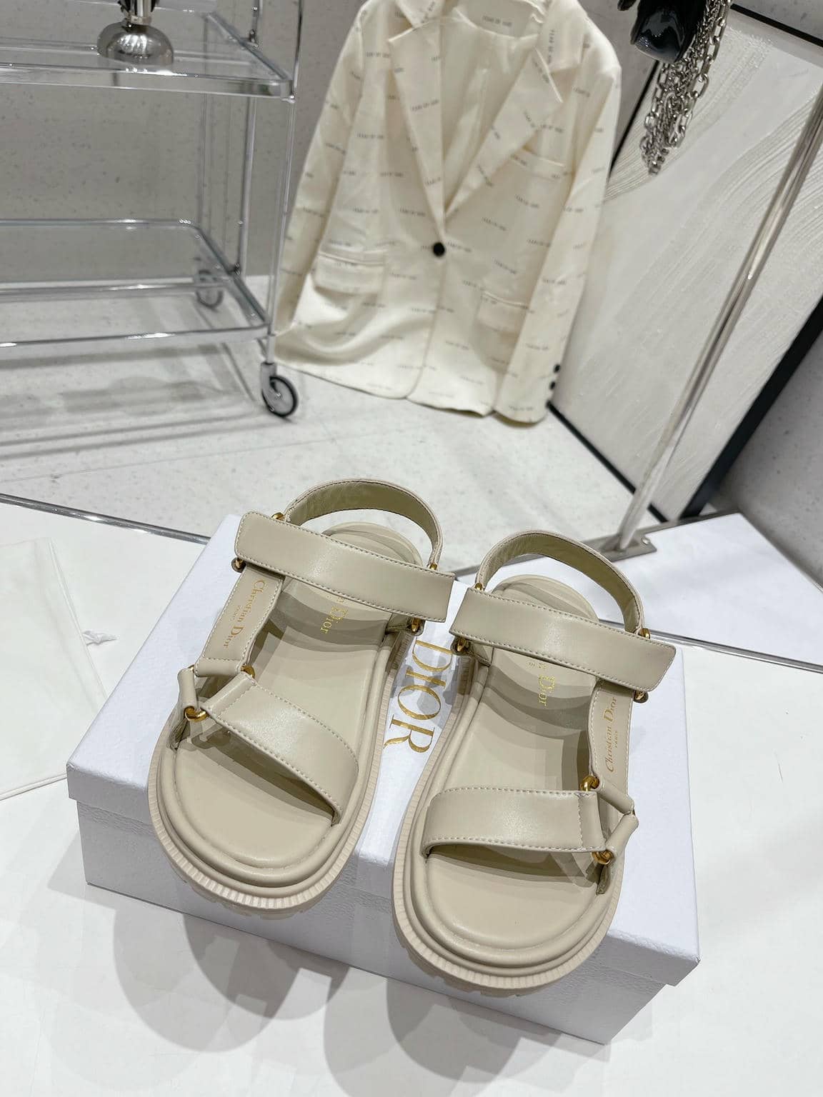 Dior Velcro sandals-14